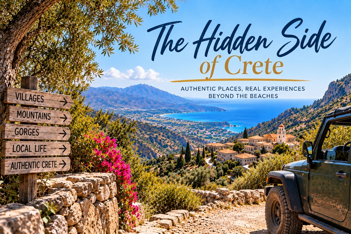 The hidden side of Crete beyond the beaches
